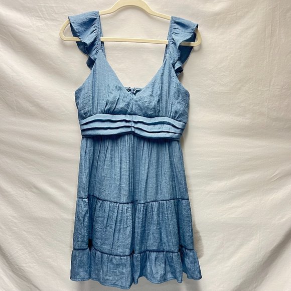 Altar'd State Babydoll Mini Dress Women's Size M - Picture 1 of 12